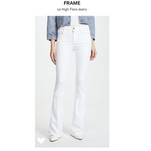 Frame Denim High Rise Flare